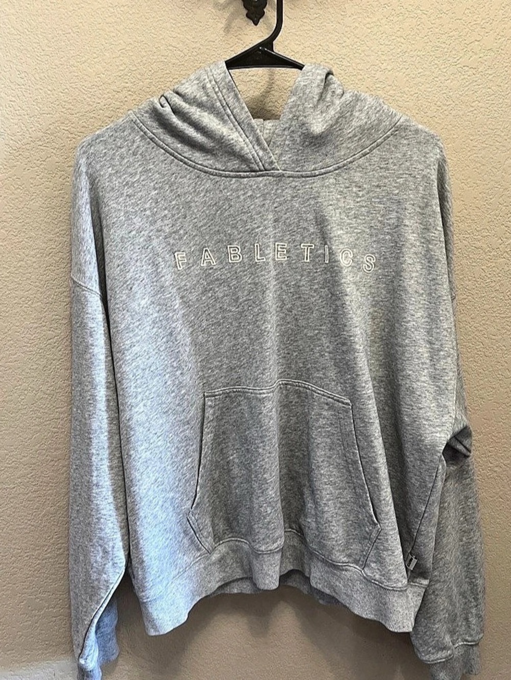 Fabletics Gray Hoodie Size XL Like New